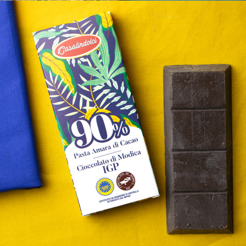 Cioccolato di Modica I.G.P. 90% - 100g