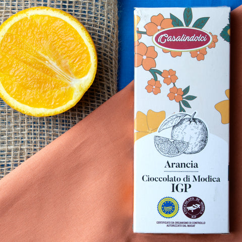 Cioccolato di Modica I.G.P. Orange - 100g