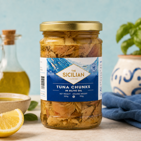 Tuna chunks in olive oil The Sicilian - 300g