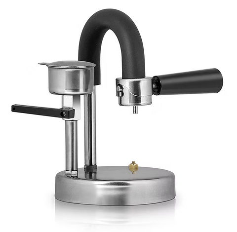 The Kamira - stovetop espresso maker with real crema - handmade in Sicily