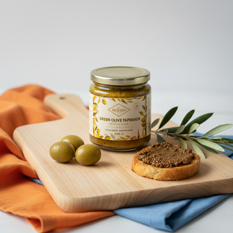 Green Olive Tapenade The Sicilian 190g