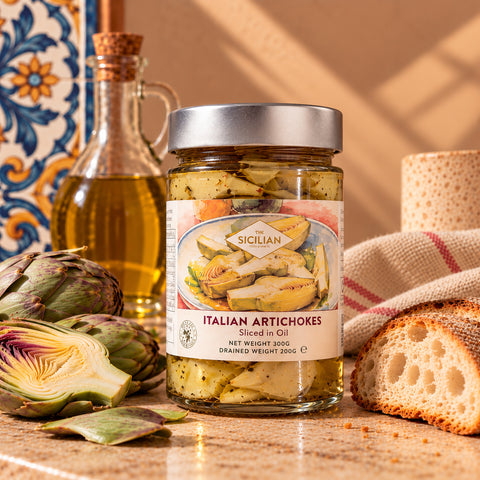 Italian Sliced Artichokes The Sicilian 300g