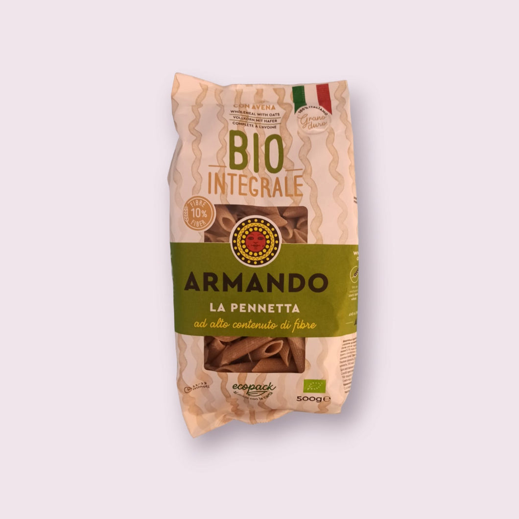 Wholewheat Penne Rigate Armando - Bio - Organic
