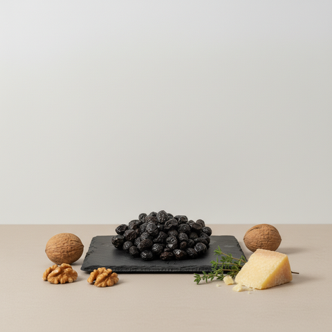 Italian sundried black olives Frangiulia - 250g