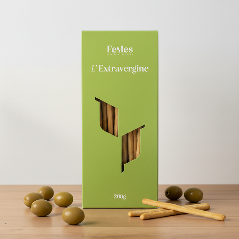 Grissini all'olio extra vergine di oliva Rubata' FEYLES - 200g