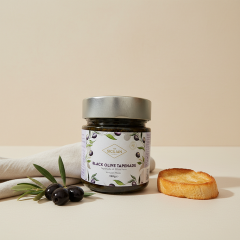 Black Olive Tapenade The Sicilian 190g