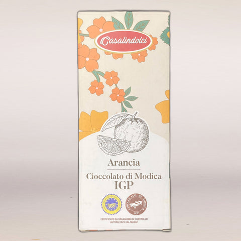 Cioccolato di Modica I.G.P. Orange - 100g